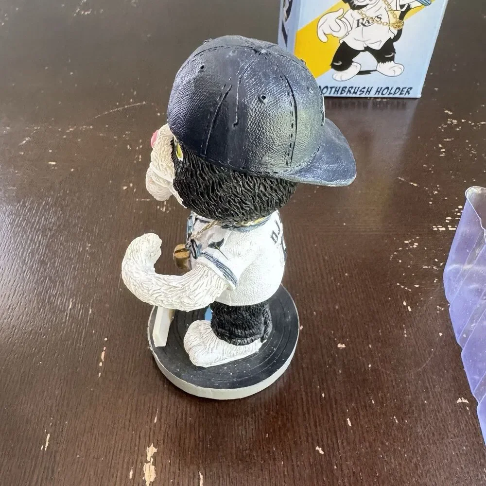 DJ Kitty Toothbrush Holder Tampa Bay Rays Mascot SGA Stadium Giveaway Souvenir